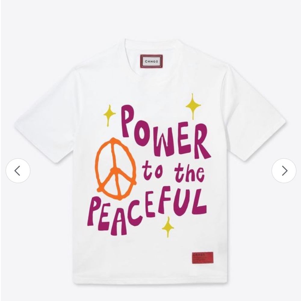 CHNGE T-Shirt, White, New